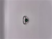 Anello Soma Gioielli Donna Anello in oro diamanti e smeraldo in Oro Smeraldo 0.51 Ct SON AN OB/BR/SM - SON AN OB/BR/SM